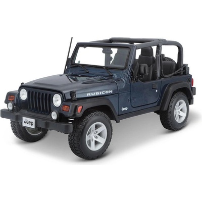 Maisto SP EDITION Кола Jeep Wrangler Rubicon 1: 18 синя (1009866F)