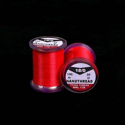 HENDS - Nanothread 30D 18/0 - Velká cívka NNL - Červená