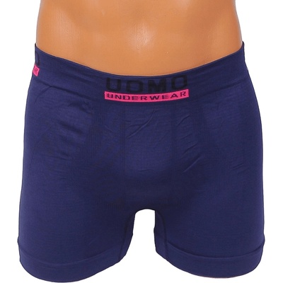 Мъжки безшевен боксер в тъмносиньо