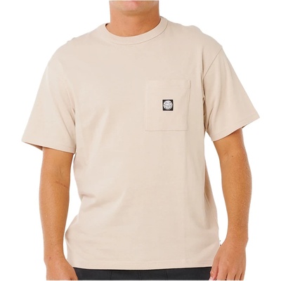 Rip Curl Мъжка тениска Rip Curl Premium Surf Wettie Tee T-shirt - Vintage White (216-7708-0214)