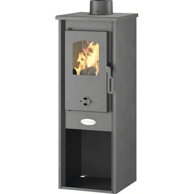 Ekoflam Bari oceľ 5,2 kW antracit