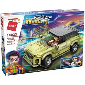 Qman Конструктор, Qman, MineCity, Автомобил Roar suv-38, 275 части (Q14023)