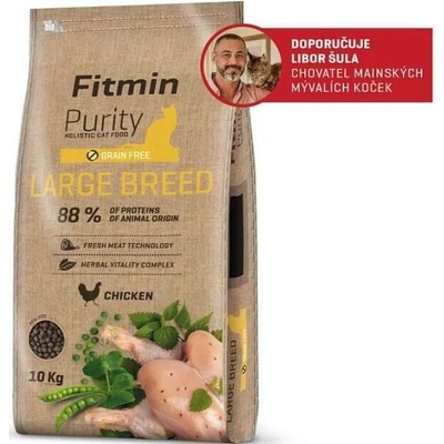 Fitmin Cat Purity Large Breed 2 x 10 kg