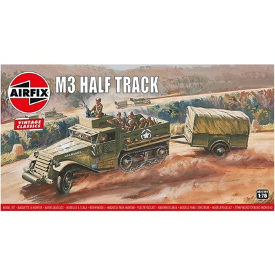 Airfix M3 Half Track 1 Ton TrailerVintage 1:76