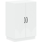 vidaXL Шкаф за обувки HOORN 59, 5 x 39, 5 x 87 см Инженерна дървесина (897305)