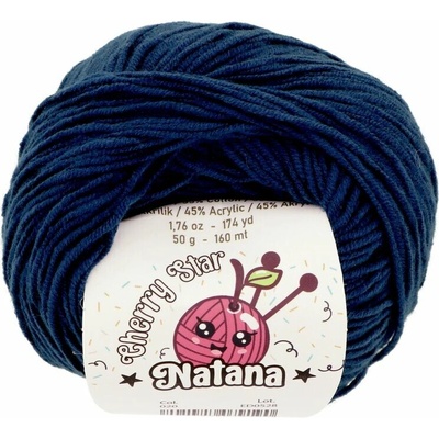 Natana Cherry Star 020 tmavá modrá