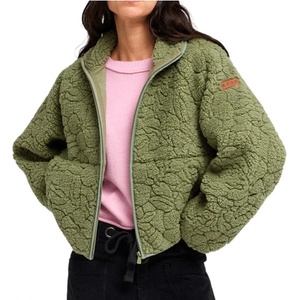Roxy Дамско поларено яке Roxy Women's Blurry Cloud Print Fleece jacket - Oil Green Outline Mo (105-6957-0312)