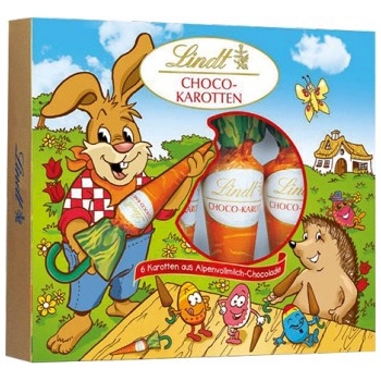 Lindt čokoládové mrkvičky, 6x13,5 g