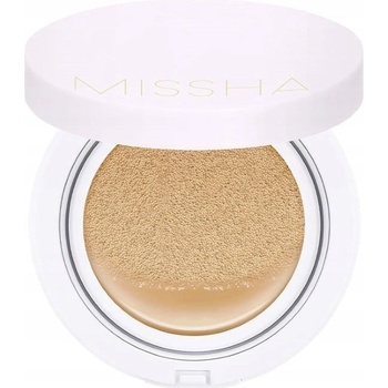 Missha - Magic Cushion Cover Lasting SPF50+/PA+++ - Hydratačný a rozjasňujúci make-up v hubke s ochranným filtrom 23 Natural Medium Beige 15 g