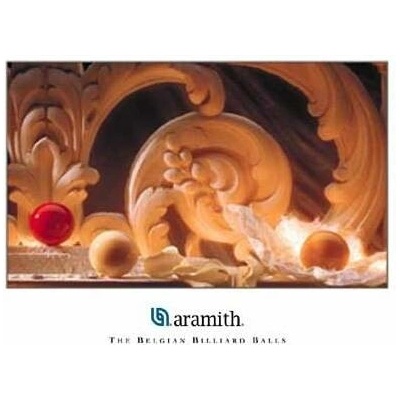 Plakát Art of Carom Aramith 70 x 100 cm