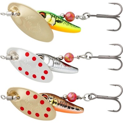 Savage Gear Rotačka Sticklebait Spinner Minnow Gold Red 1 4,5g