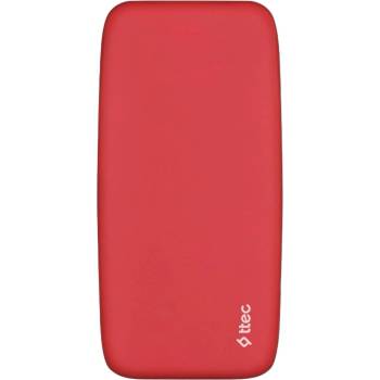 Ttec Портативна батерия ttec - ChargeUp Pro, 20000 mAh, червена (8694470004204)