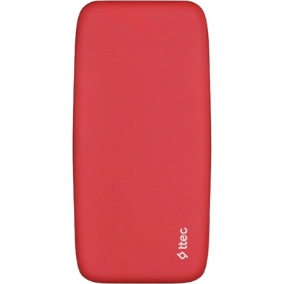 Ttec Портативна батерия ttec - ChargeUp Pro, 20000 mAh, червена (8694470004204)