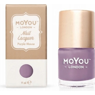 Razítkovací lak na nehty - Purple Mouse 9 ml
