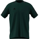 adidas Мъжка тениска Adidas Classic 3 Stripe Sereno T-Shirt Mens - Green/Black