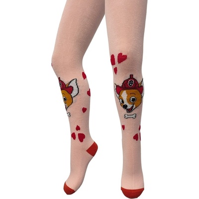 detské pančuchy dievča marhuľové Paw Patrol