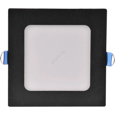 Polux LED Лампа за окачен таван RIGEL LED/4, 8W/230V 4000K 11, 8x11, 8 см черен (SA1990)