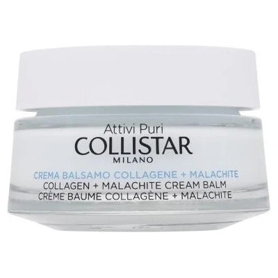 Collistar Pure Actives Collagen + Malachite Cream Balm стягащ крем за лице против бръчки 50 ml за жени