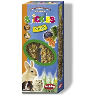 NOBBY Крекер за гризачи vegi Зеленчуци 2х56 гр nobby Германия 25123