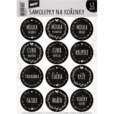 UNIPAP samolepky na kořenky 16,2 x 23 cm mouka – Zboží Mobilmania