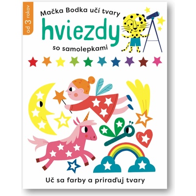 Mačka Bodka učí tvary Hviezdy so samol.