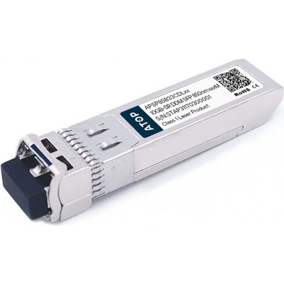 Atop technology SFP+ 10G transceiver, 850 nm, 300 m, HP compatible (APSP85B33CDL03-HP)