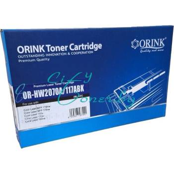 Compatible HP W2070A-117A Black ORINK Съвместима тонер касета (W2070A-117A BL)