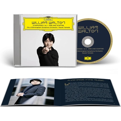 Yamada Kazuki & CBSO - Symphonies 1&2 Orb And Spceptre Walton CD