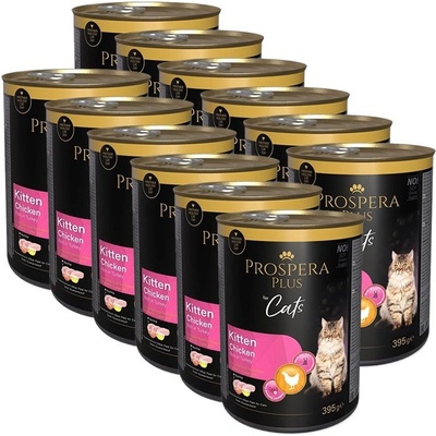 Prospera Plus Kitten Chicken & Turkey 12 x 395 g