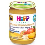 Hipp Био пълнозърнеста каша Hipp - Плодове и зърнени култури, 190 g (4800) - baby