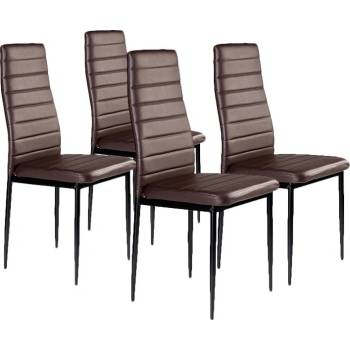 Modern Home Jasmine hnědá 4 ks