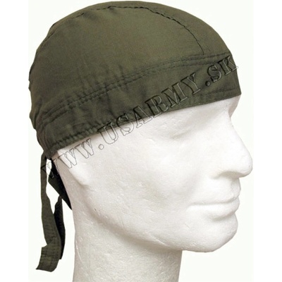 Šatka bandana Oliv zelená