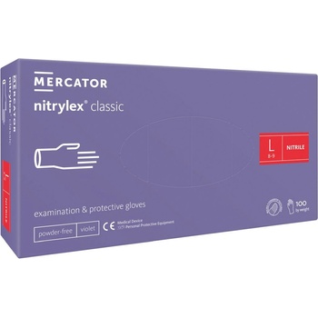 Mercator Medical Nitrylex fialové 100 ks