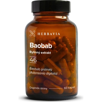 Herbavia.cz Baobab bylinný extrakt 60 kapslí