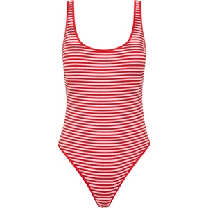 Seafolly Дамски бански костюм Seafolly Clubhouse Retro One Piece Swimsuit - Flame - размер 42 (EU) (150-6626-0116)