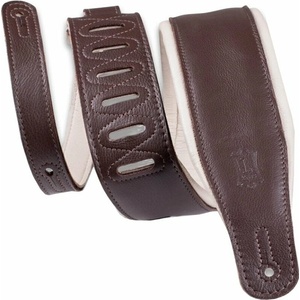 Levy's Staple Dark Brown & Cream Каишка за китара (M26GP-DBR-CRM)