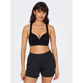 Image 1 of Only Play Women's Martine Medium Impact Sports Bra - Black Solid