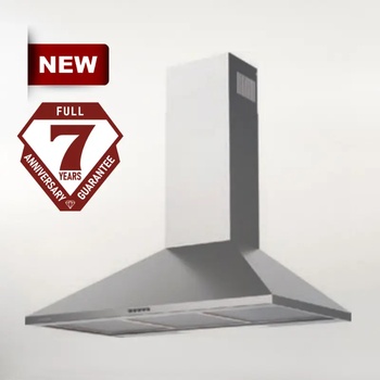 Faber SPRINT PB A60 WH декоративен аспиратор - каминен тип, 639 m3/h, Бял (SPRINT PB A60 WH)