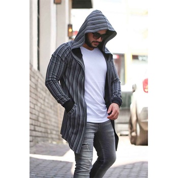 Madmext Мъжка жилетка 4092 - Сив 286122 (286123_Сив)