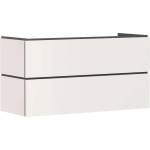 Hansgrohe Xilesa E - Шкаф за мивка, 62x118x47 см, 2 чекмеджета, матово бежово 54298780 (54298780)