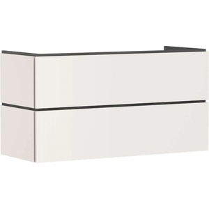 Hansgrohe Xilesa E - Шкаф за мивка, 62x118x47 см, 2 чекмеджета, матово бежово 54298780 (54298780)
