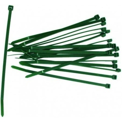 Stahovací pásky pro umělé ploty 3,2 mm x 14 cm, 50ks zelené