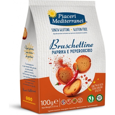 Piaceri Mediterranei BRUSCHETTINE s paprikou a chilli 100 g