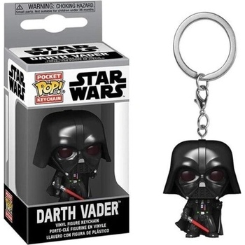 Funko POP Ключодържател с фигурка Funko Pocket POP: Star Wars, Dart Vader