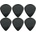 Dunlop 471 R 3 S 6 Перце за китара (471R3S-6PACK-SET)