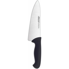 Arcos nôž Chef so širokou čepeľou séria 2900 Čierna 27 cm