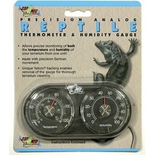 Zoo Med Thermometer/Hygrometer analog Teplomer s vlhkomerom