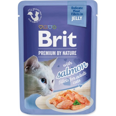 Brit Premium Cat Delicate Fillets in Jelly Salmon 85 g