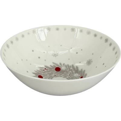 by inspire Vánoční porcelánová miska Luna Koleda 15,5 cm