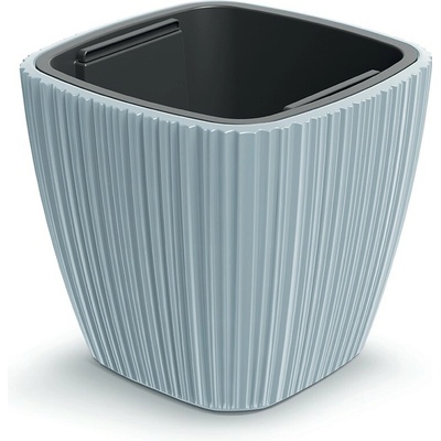 Prosperplast Plastový květináč OROS LITTLE světle šedý 29 cm